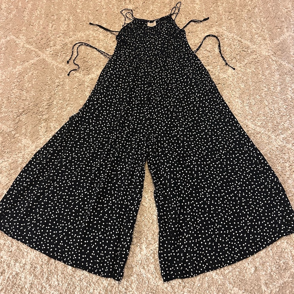 Maeve Finley Polka Dot Jumpsuit